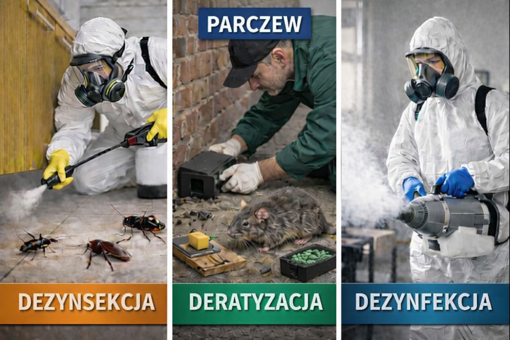 Dezynsekcja Parczew – zwalczanie pluskiew, deratyzacja i dezynfekcja 24h