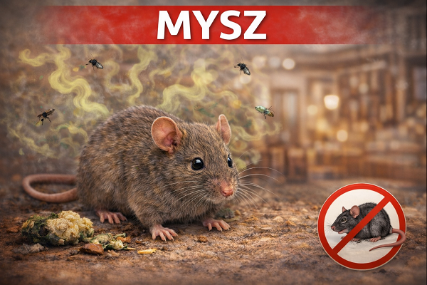 Mysz w domu – profesjonalne zwalczanie myszy i deratyzacja
