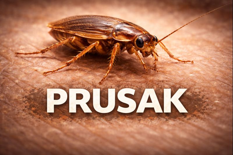 Prusak – owad biegający w kuchni, sygnał do dezynsekcji