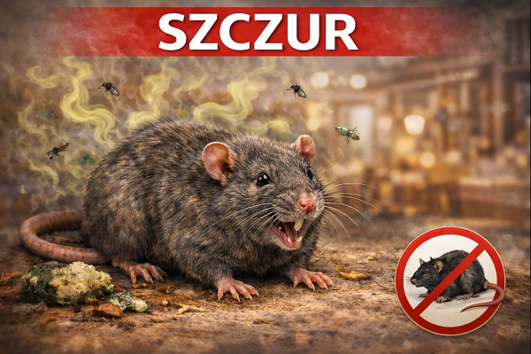 Szczur – zwalczanie szczurów w domu, piwnicy i firmie
