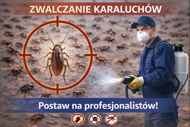 profesjonalne zwalczanie karaluchów