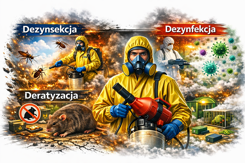 Profesjonalne usługi DDD – dezynsekcja, deratyzacja i dezynfekcja w całej Polsce