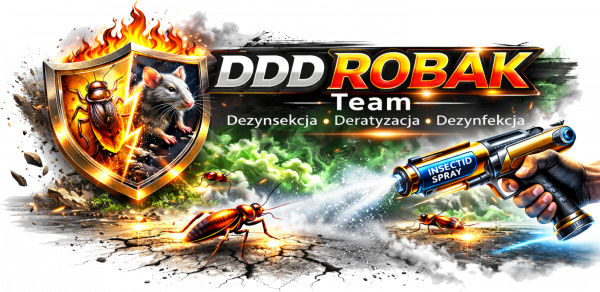 Dezynsekcja, deratyzacja, dezynfekcja DDD Robak Team