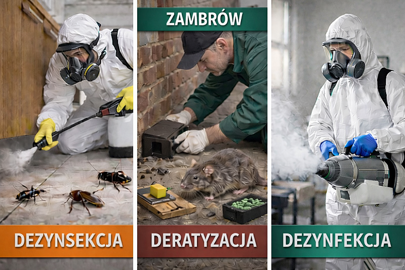 Dezynsekcja Zambrów – skuteczne zwalczanie pluskiew, prusaków i karaluchów 24h