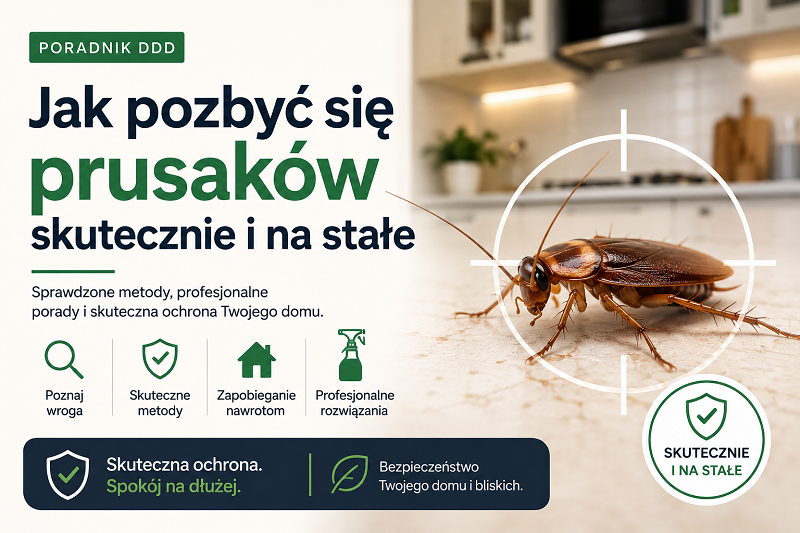 Jak pozbyć się prusaków
