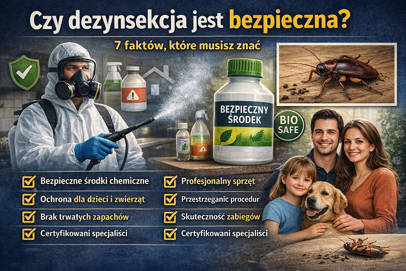 czy dezynsekcja jest bezpieczna dla ludzi dzieci i zwierząt