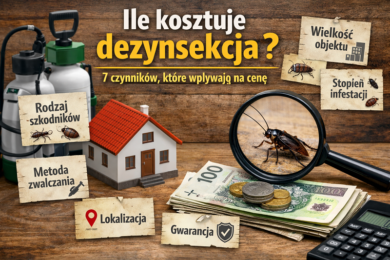 Ile kosztuje dezynsekcja
