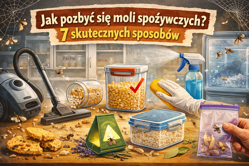 jak pozbyć się moli spożywczych skuteczne metody usuwania moli