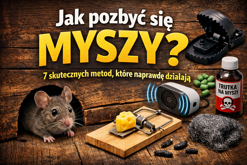 jak pozbyć się myszy skuteczne metody zwalczania myszy w domu
