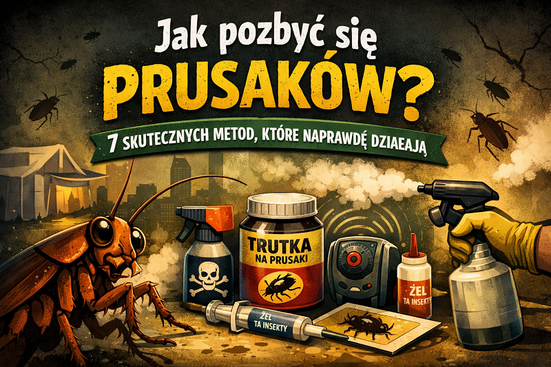 jak pozbyć się prusaków