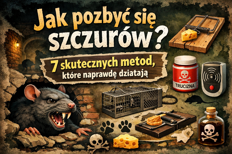 jak pozbyć się szczurów skuteczne metody zwalczania szczurów