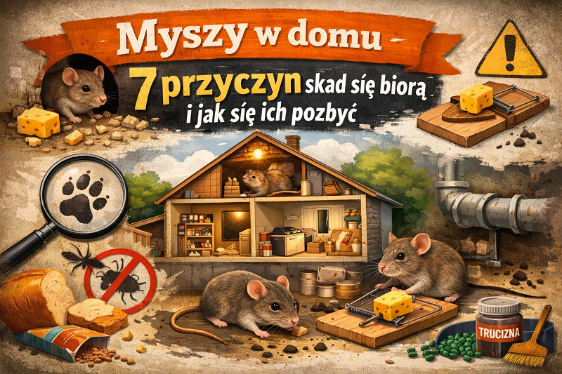 Myszy w domu