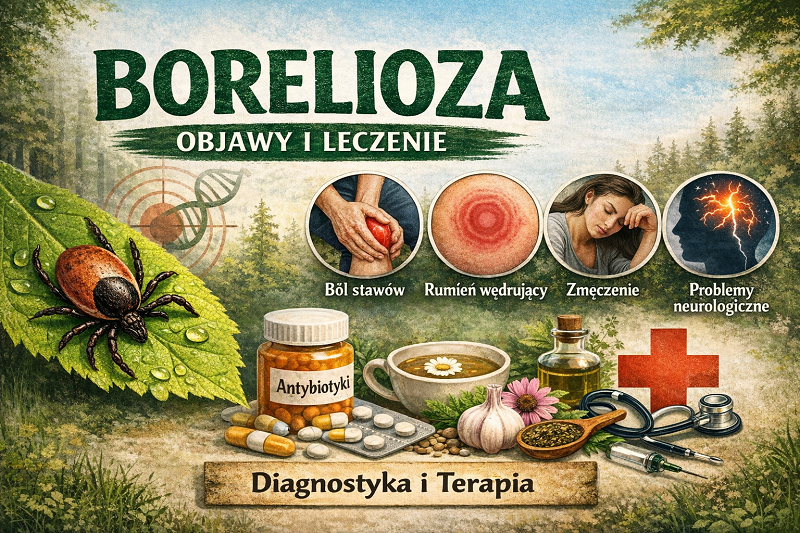 Borelioza objawy