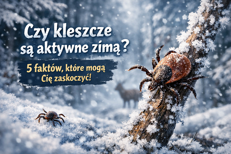 Czy kleszcze są aktywne zimą