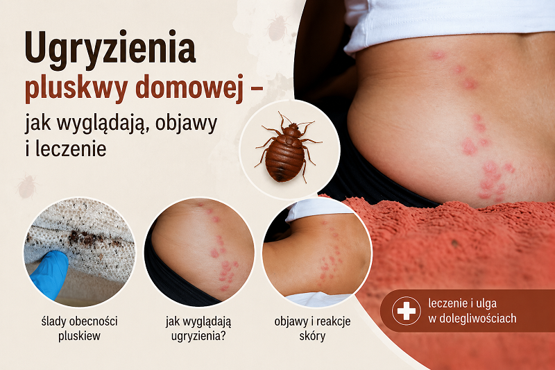 Ugryzienia pluskwy domowej