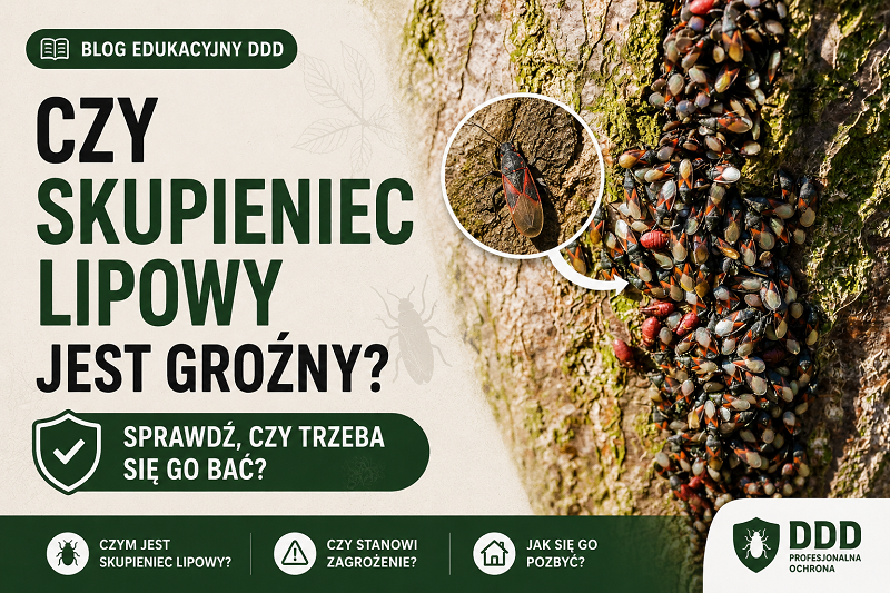 Czy skupieniec lipowy jest groźny