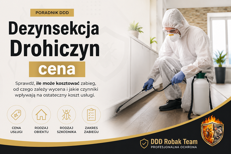 Dezynsekcja Drohiczyn cena