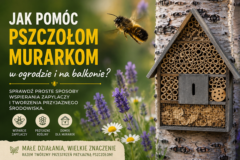 Jak pomóc pszczołom murarkom