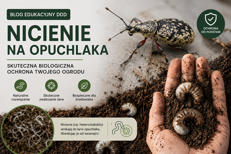 Nicienie na opuchlaka