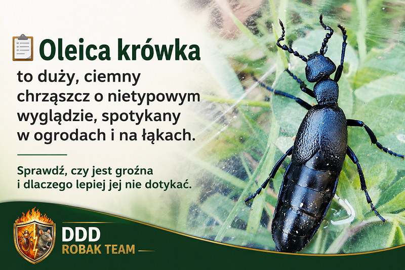 Oleica krówka – co to za owad
