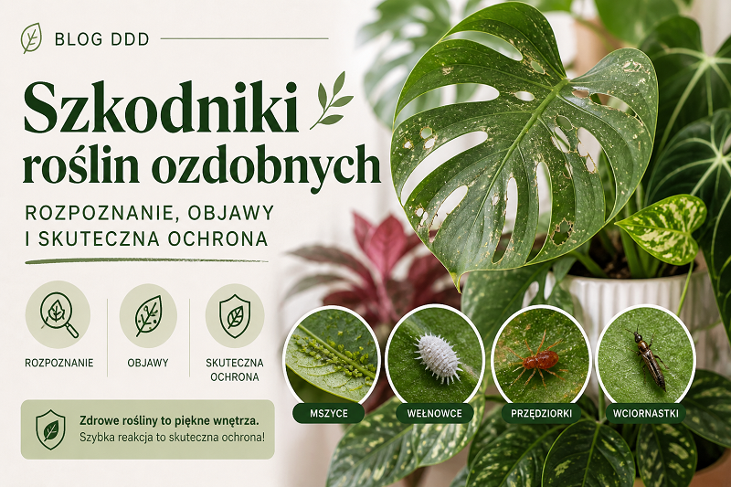 Szkodniki roślin ozdobnych