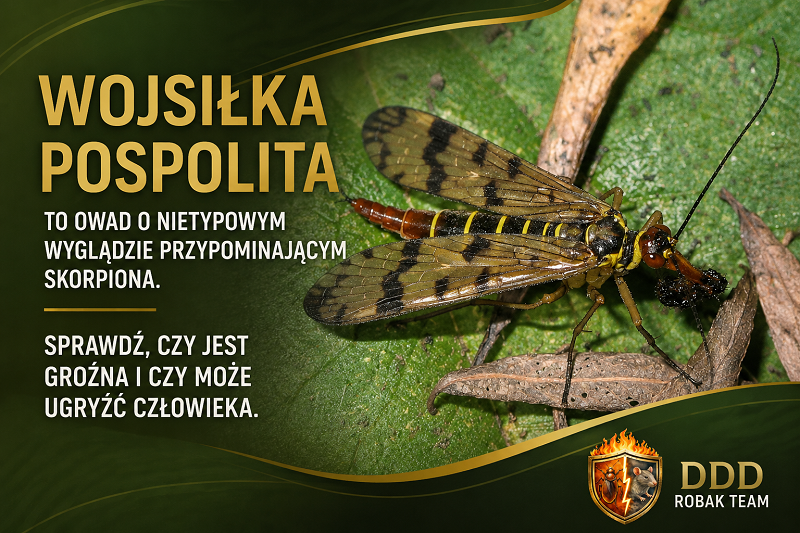 Wojsiłka pospolita – co to za owad