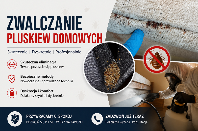 Zwalczanie pluskiew domowych