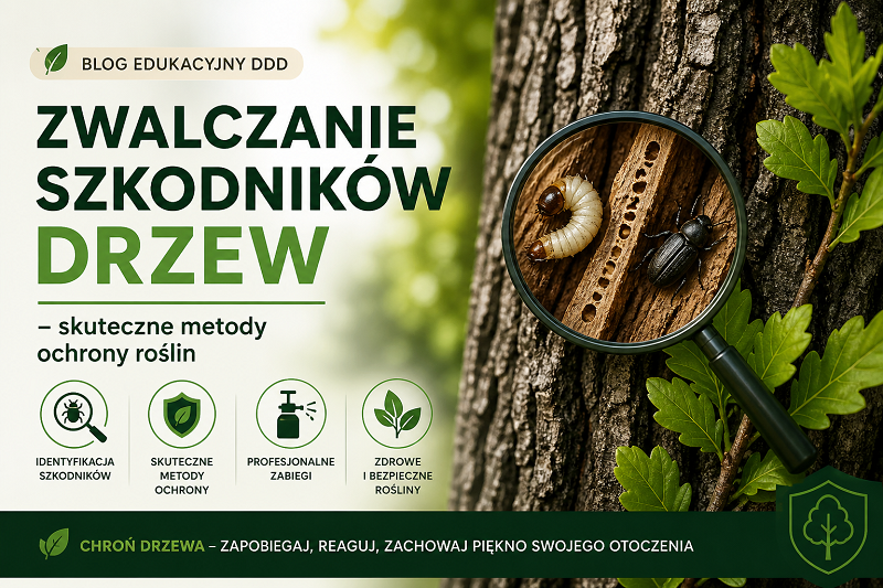 Zwalczanie szkodników drzew 
