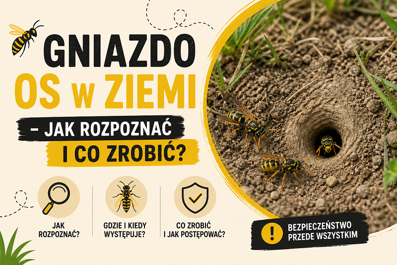 gniazdo os w ziemi