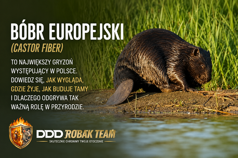 Bóbr europejski