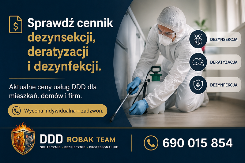 dezynsekcja cennik minsk mazowiecki