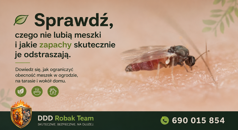 Czego nie lubią meszki