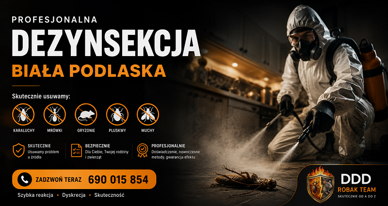Dezynsekcja Biała Podlaska