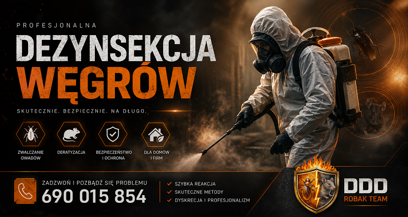 Dezynsekcja Węgrów – Zwalczanie Pluskwy Domowej 24h
