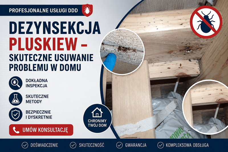 Dezynsekcja pluskiew