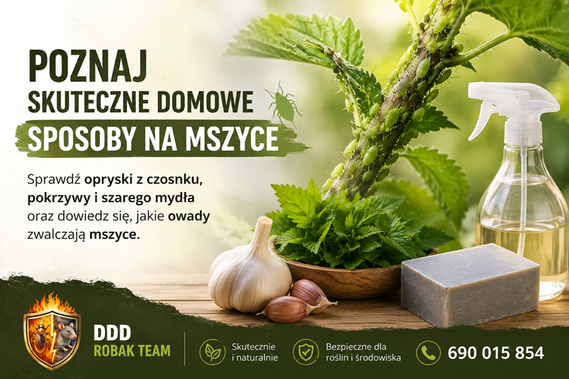 Domowe sposoby na mszyce