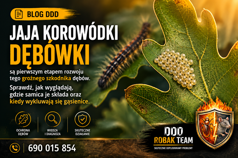 Jaja korowódki dębówki