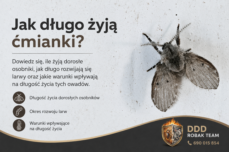 Jak długo żyją ćmianki i jak wygląda ich cykl życia