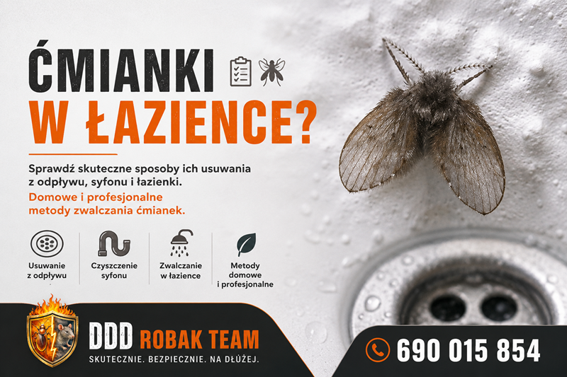 Jak pozbyć się ćmianek z łazienki