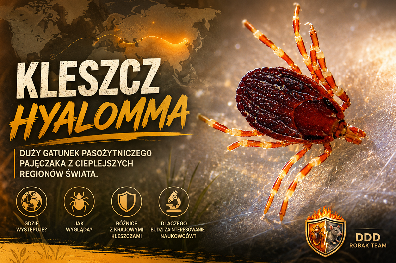 Kleszcz Hyalomma