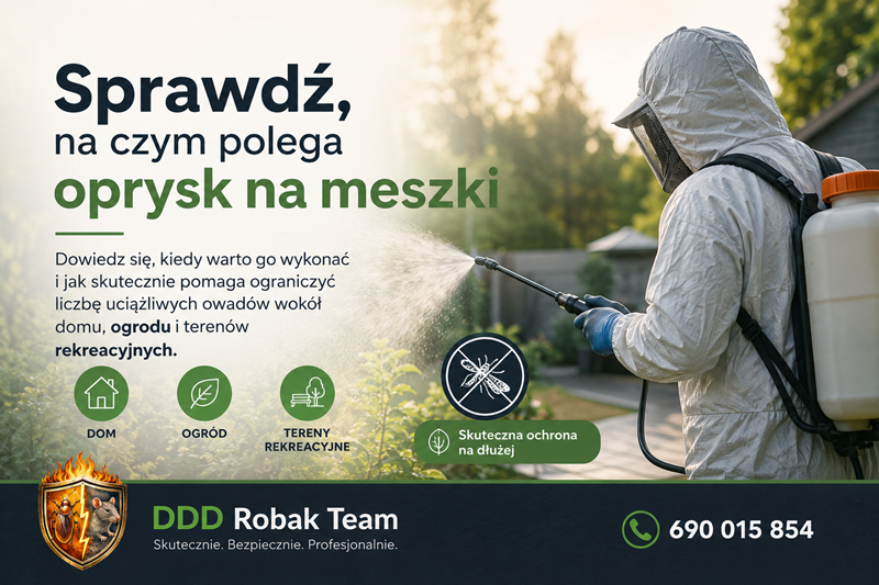 Oprysk na meszki