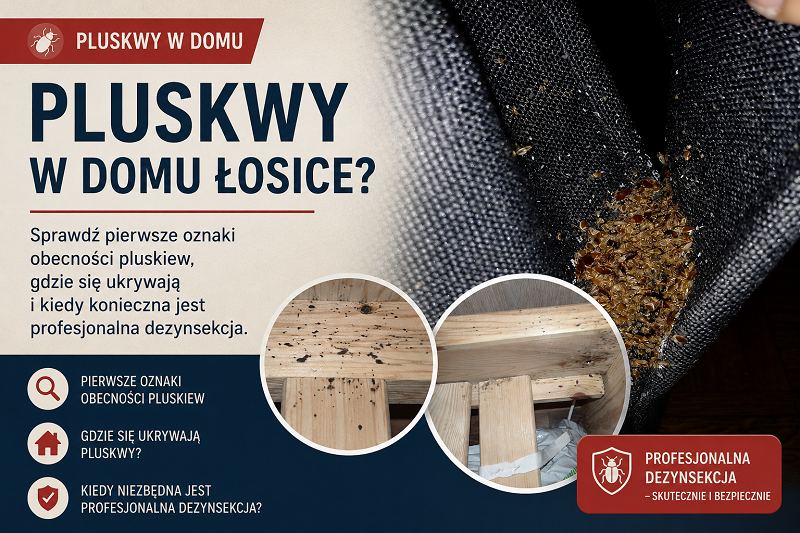 Pluskwy w domu Łosice