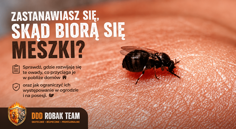 Skąd biorą się meszki