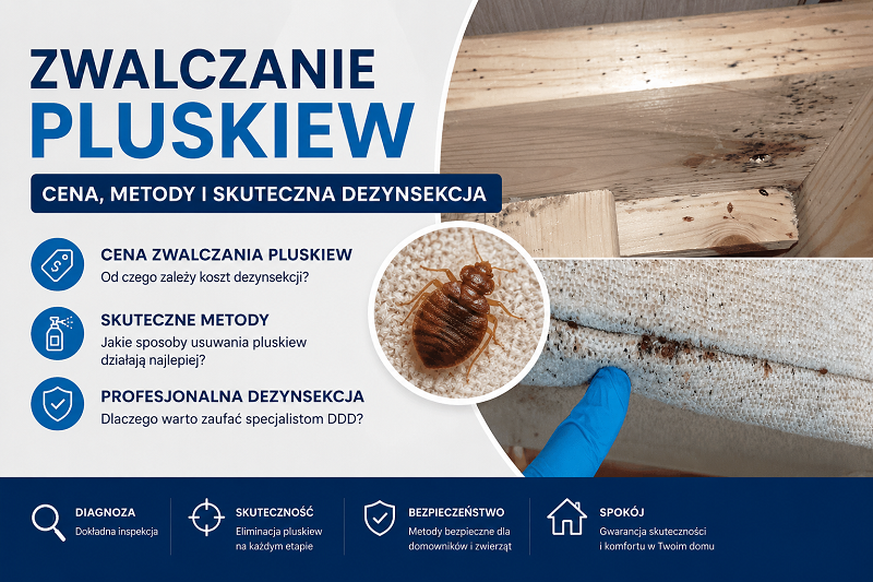 Zwalczanie pluskiew cena