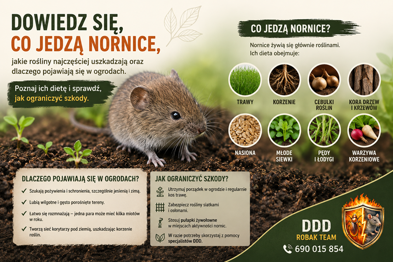 Co jedzą nornice