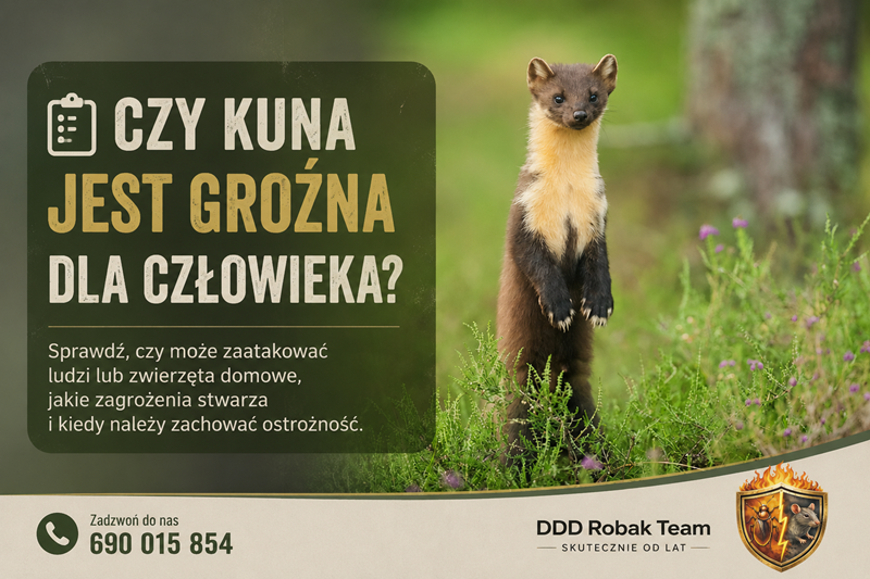 Czy kuna jest groźna
