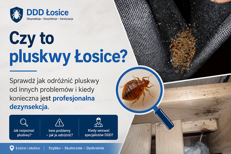 Czy to pluskwy Łosice