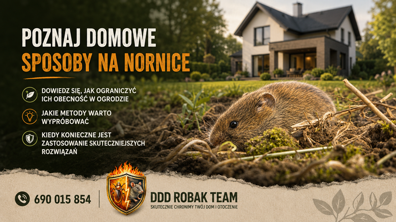 Domowe sposoby na nornice