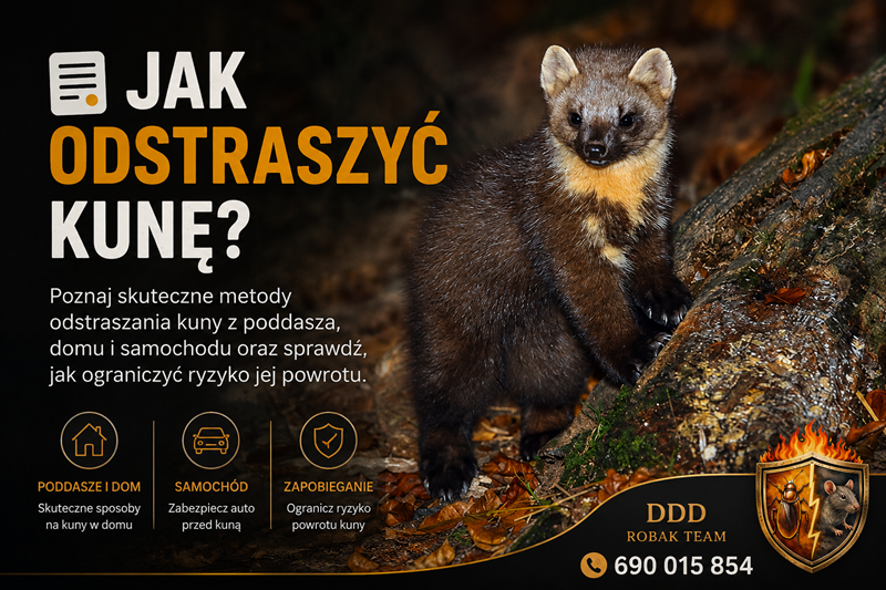 Jak odstraszyć kunę