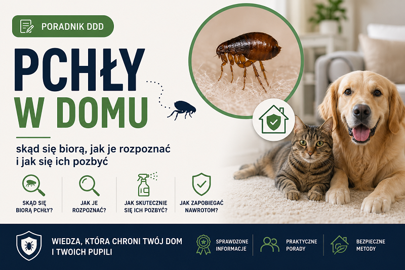 Pchły w domu